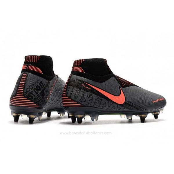 Nike Phantom Vision Elite DF SG PRO Anti Clog Gris Naranja